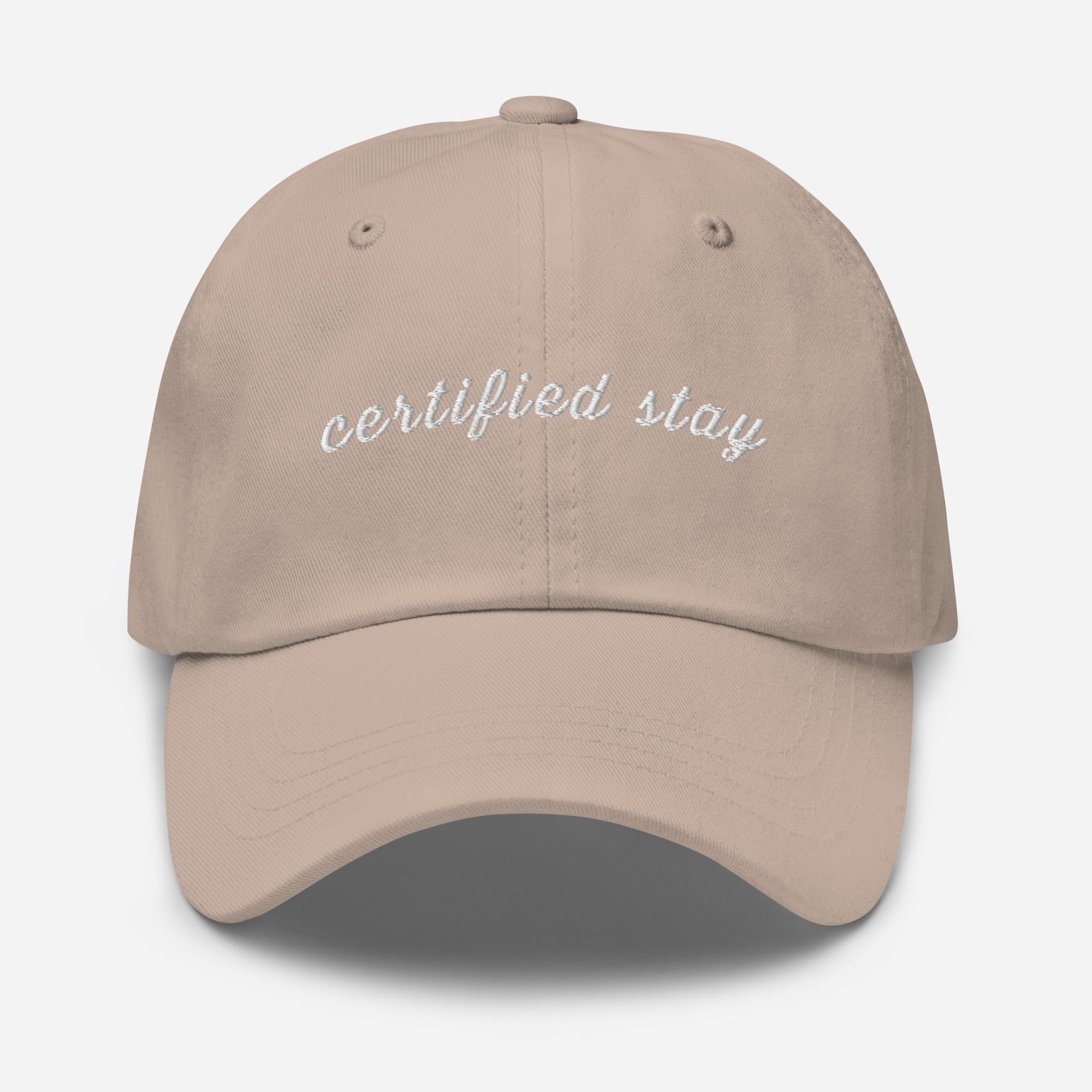 Stray Kids Certified Stay Embroidered Baseball Cap – K-pop Fan Gift