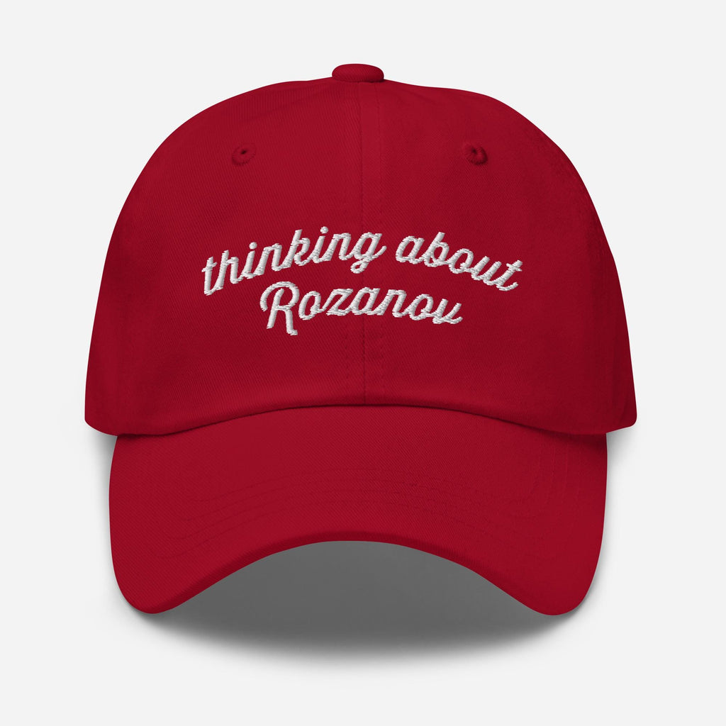 Heated Rivalry Rozanov Embroidered Cap - book lover gift