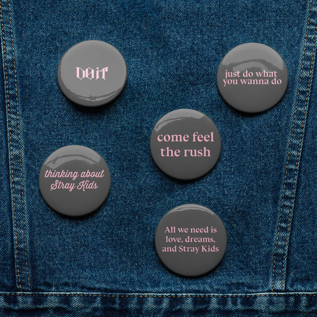 Stray Kids 'Do It' Inspired Buttons