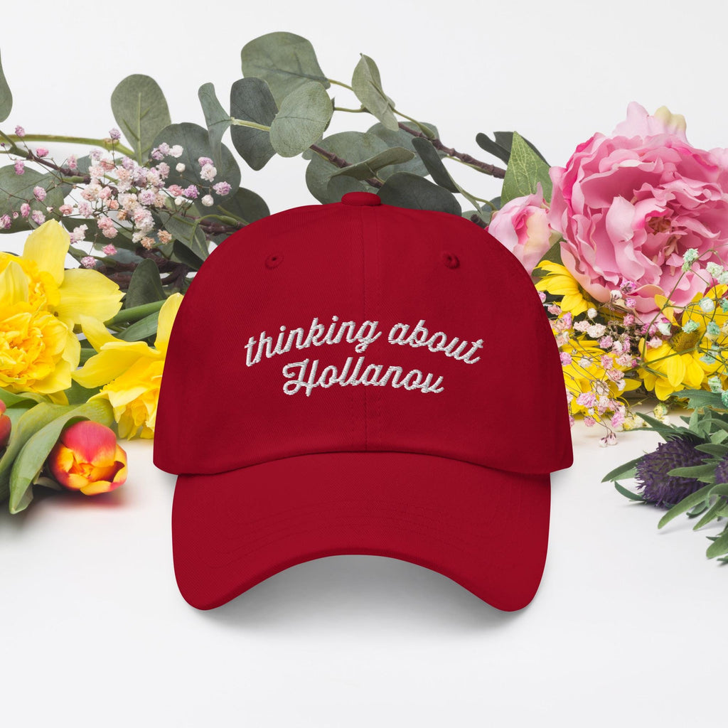 Heated Rivalry Hollanov Embroidered Cap - book lover gift