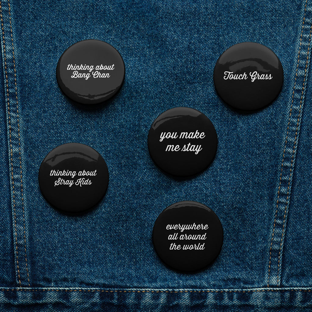 Stray Kids Buttons - Bang Chan Bias