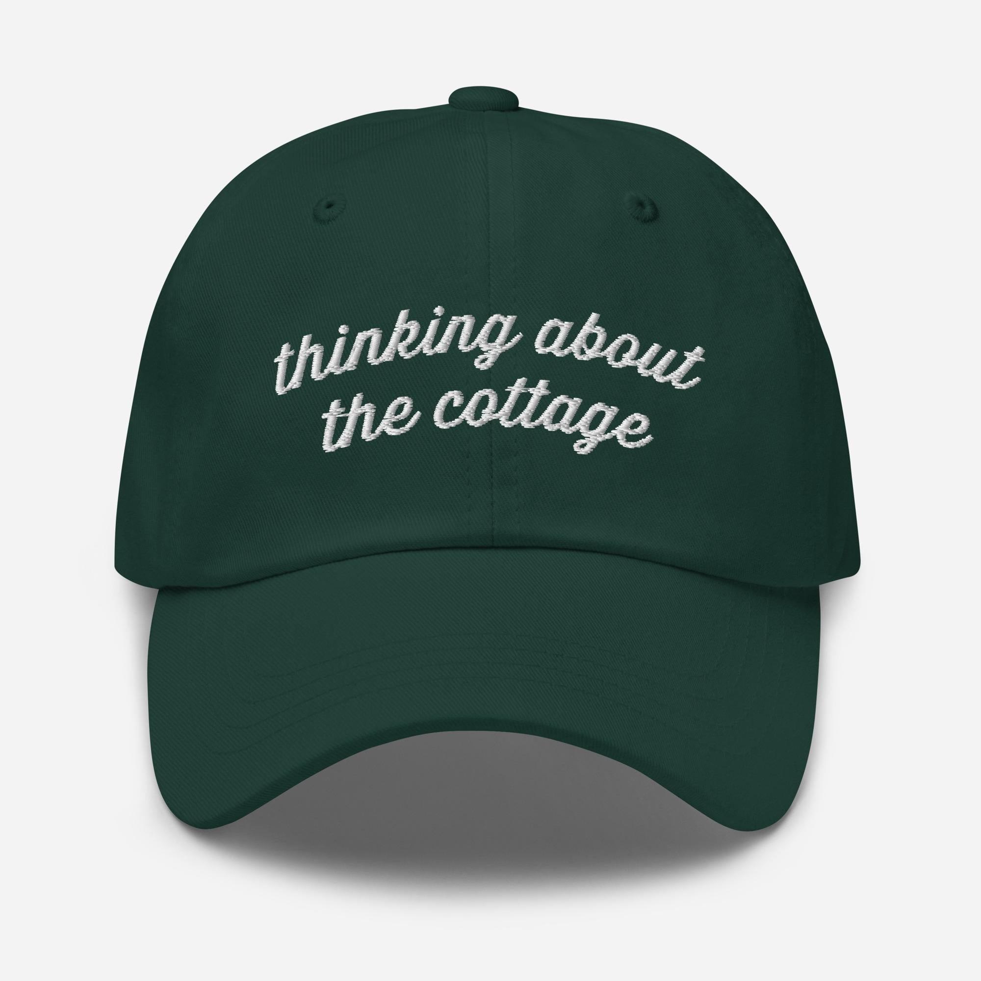 Heated Rivalry The Cottage Embroidered Cap - book lover gift