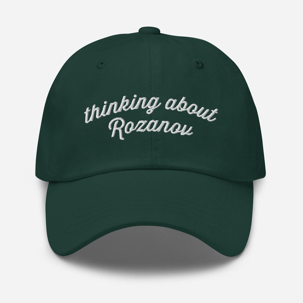Heated Rivalry Rozanov Embroidered Cap - book lover gift