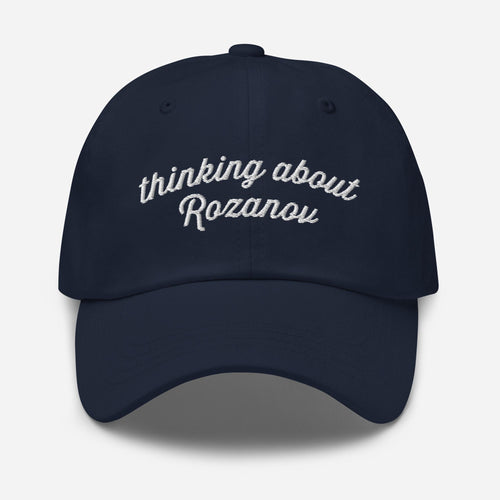 Heated Rivalry Rozanov Embroidered Cap - book lover gift