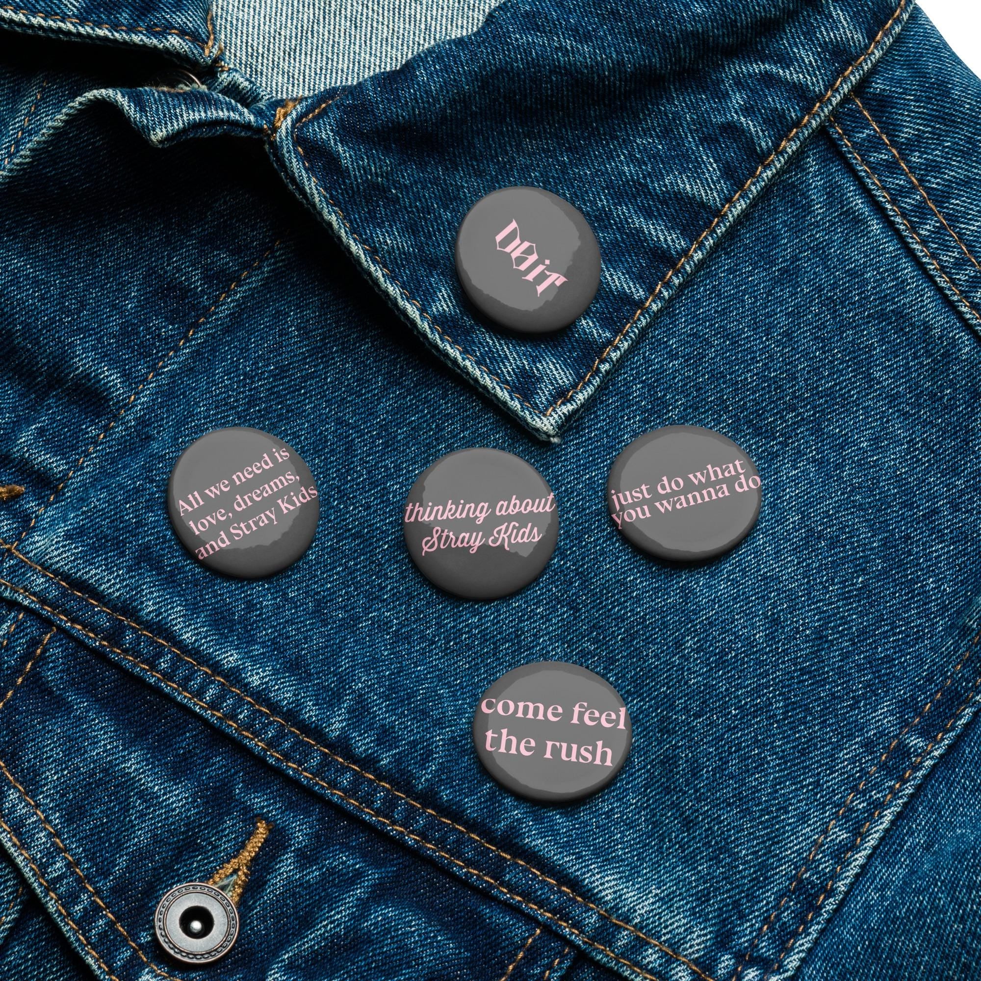 Stray Kids 'Do It' Inspired Buttons
