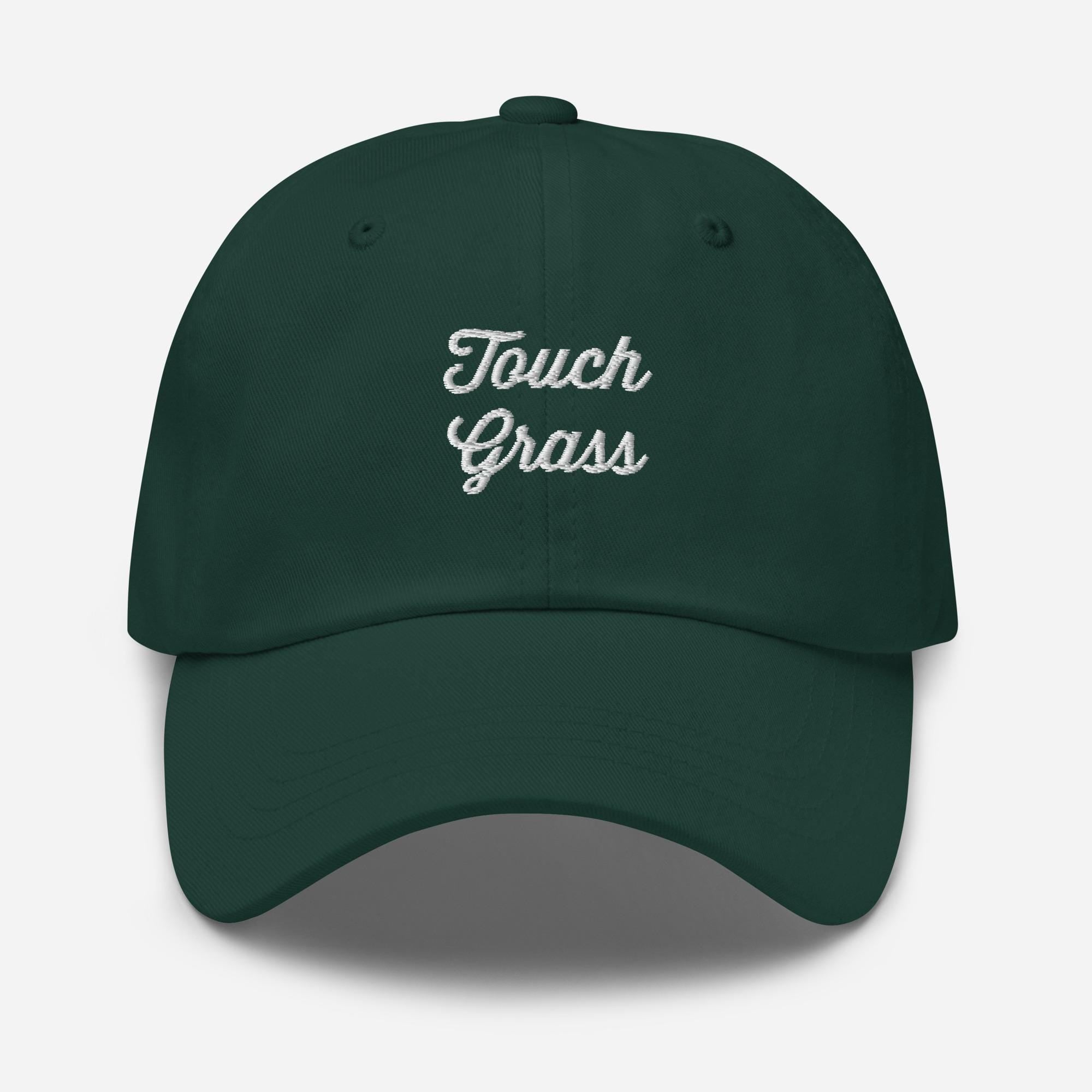 Stray Kids Touch Grass Embroidered Baseball Cap – K-pop Fan Gift
